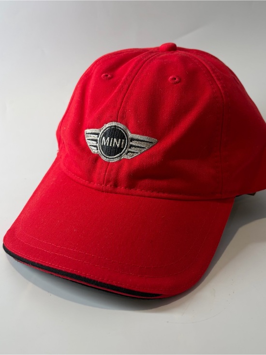 MINI Cooper Baseball Cap Men Red Black Embroidered Logo Adjustable Cotton Hat